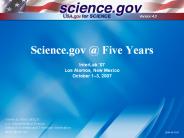 Science.gov @ Five Years InterLab 