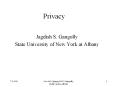 Privacy PowerPoint PPT Presentation