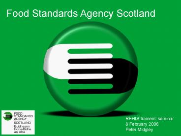 Food Standards Agency Scotland