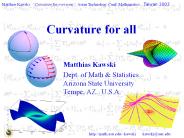 Curvature for all