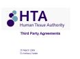 Third Party Agreements PowerPoint PPT Presentation