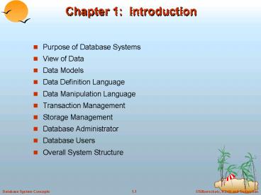 Chapter 1: Introduction