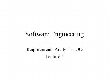 Software Engineering