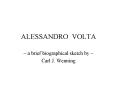 ALESSANDRO VOLTA PowerPoint PPT Presentation