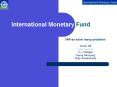 International Monetary Fund PowerPoint PPT Presentation