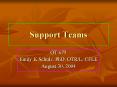 Support Teams PowerPoint PPT Presentation