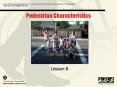 Pedestrian Characteristics PowerPoint PPT Presentation