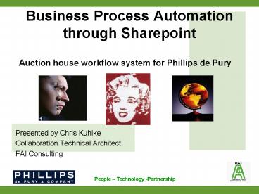 Business Process Automation through Sharepoint
