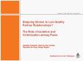 Stepping Stones to LowQuality Partner Relationships The Role of Isolation and Victimization among Pe PowerPoint PPT Presentation