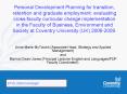 Personal Development Planning for transition, retention and graduate employment: evaluating crossfac PowerPoint PPT Presentation