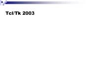 TclTk 2003