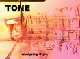 TONE PowerPoint PPT Presentation