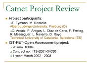 Catnet Project Review