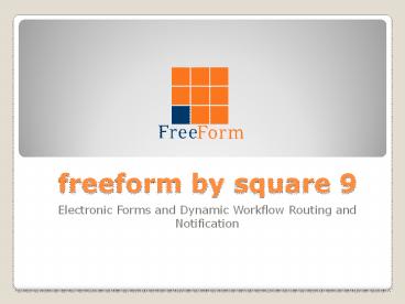 freeform by square 9