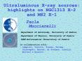 Ultraluminous Xray sources: highlights on NGC1313 X2 and M82 X1 PowerPoint PPT Presentation
