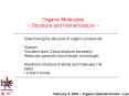 Organic Molecules PowerPoint PPT Presentation