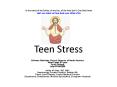 Teen Stress PowerPoint PPT Presentation