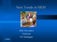 New Trends in HRM PowerPoint PPT Presentation