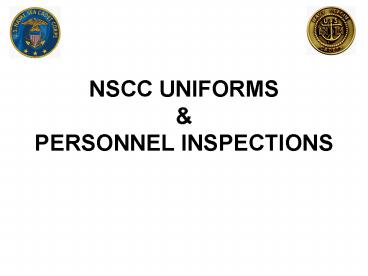 NSCC UNIFORMS