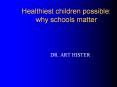 Healthiest children possible: why schools matter PowerPoint PPT Presentation