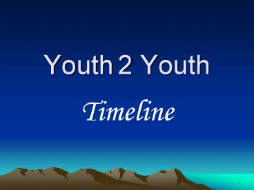 Youth 2 Youth