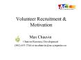 Volunteer Recruitment PowerPoint PPT Presentation
