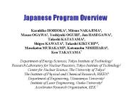 Japanese Program Overview