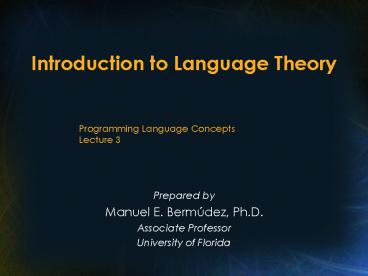 presentation player overlay