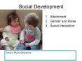 Social Development PowerPoint PPT Presentation