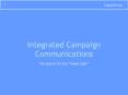 Integrated Campaign Communications PowerPoint PPT Presentation