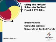 Using The Process Scheduler To Send Email