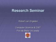 Research Seminar