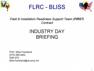 FLRC BLISS