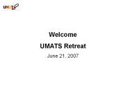 UMATS Retreat