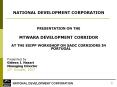NATIONAL DEVELOPMENT CORPORATION PowerPoint PPT Presentation