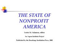 The State of Nonprofit America