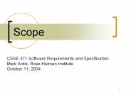 Scope