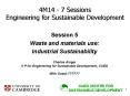 4M14 7 Sessions Engineering for Sustainable Development PowerPoint PPT Presentation