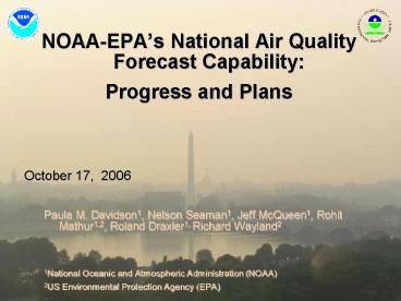 NOAA-EPA