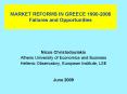 MARKET REFORMS IN GREECE 19902008 Failures and Opportunities PowerPoint PPT Presentation