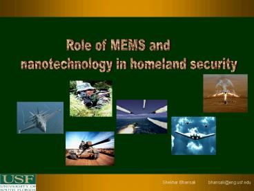 Role of MEMS and