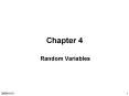 Random Variables PowerPoint PPT Presentation