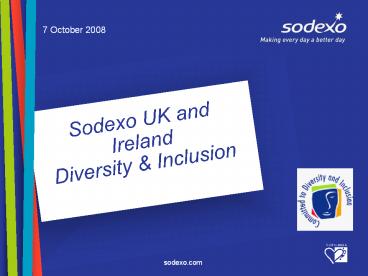 Sodexo UK and Ireland Diversity