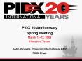 PIDX 20 Anniversary PowerPoint PPT Presentation