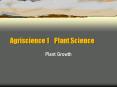 Agriscience 1 Plant Science PowerPoint PPT Presentation