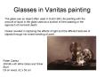 Glasses in Vanitas painting PowerPoint PPT Presentation