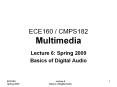 ECE160 PowerPoint PPT Presentation