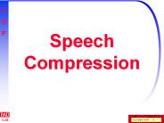 Speech Compression