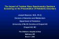 The Impact of Tandem Mass Spectrometry Newborn Screening on the Presentation of Metabolic Disorders PowerPoint PPT Presentation