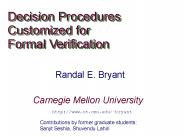 Formal Processor Verification